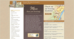 Desktop Screenshot of albanyhousing.org