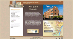 Desktop Screenshot of es.albanyhousing.org
