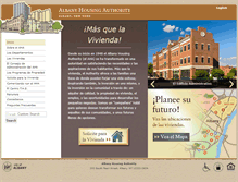 Tablet Screenshot of es.albanyhousing.org